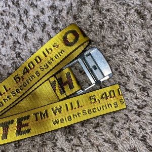 Off white belt